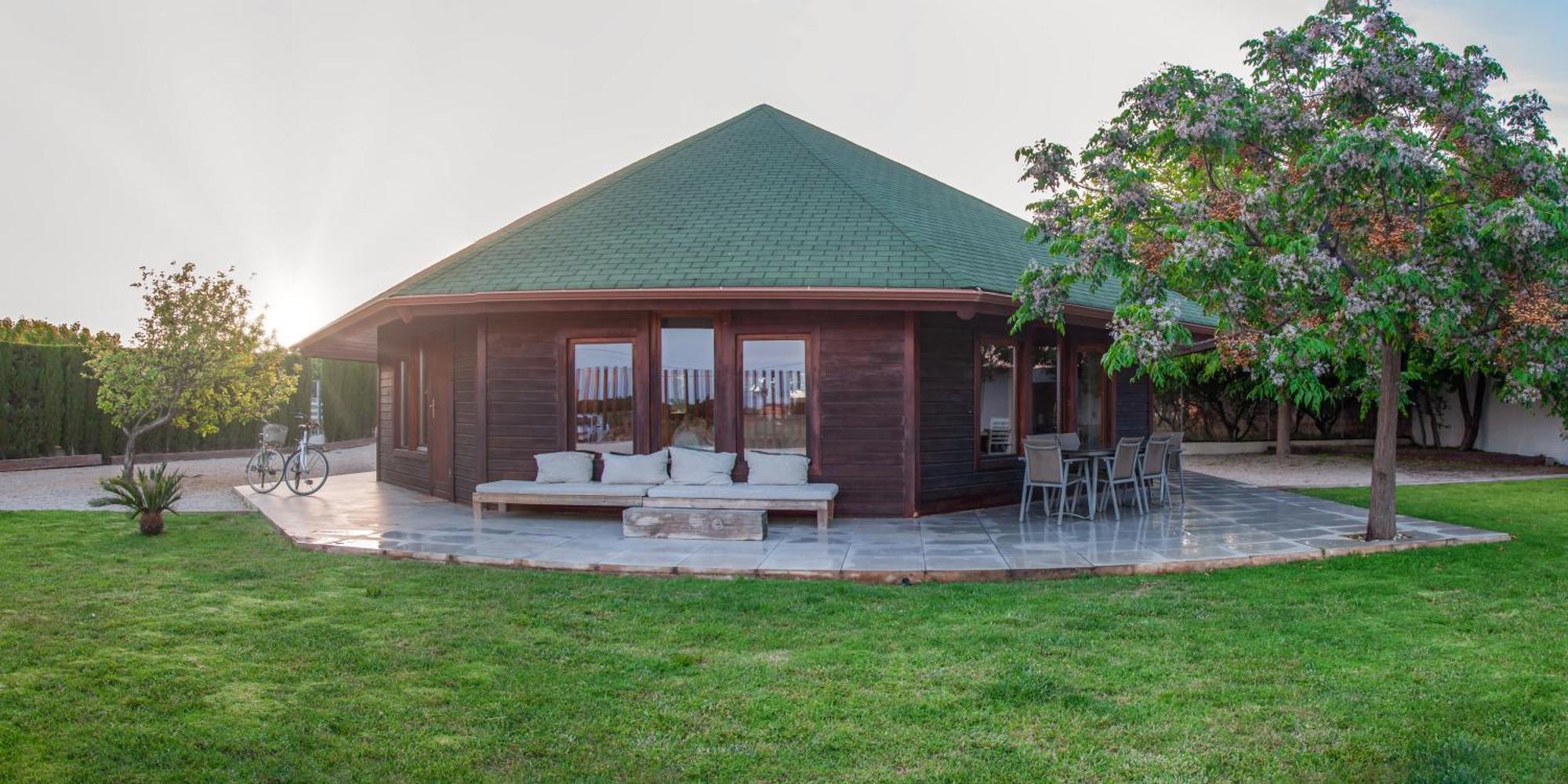 Villa Casita De Madera à Benicarló Extérieur photo